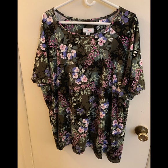 Denim and Company perfect jersey top. - Picture 1 of 3